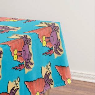 Nappe Drôle mignon caricature pourpre crabe ermite