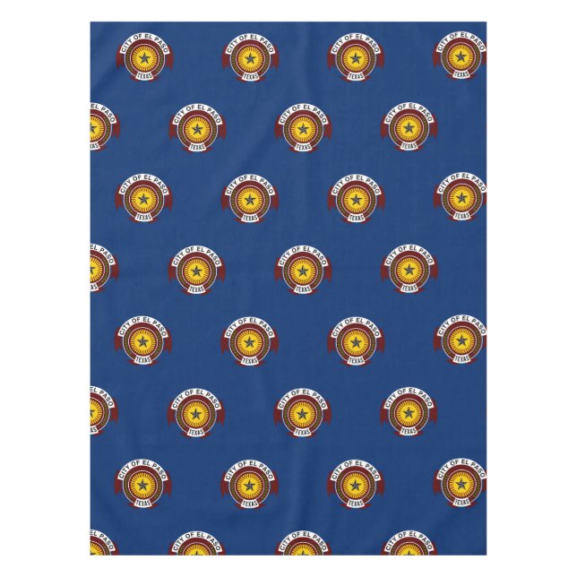 Nappe du drapeau de la ville d'El Paso, Texas (Devant)