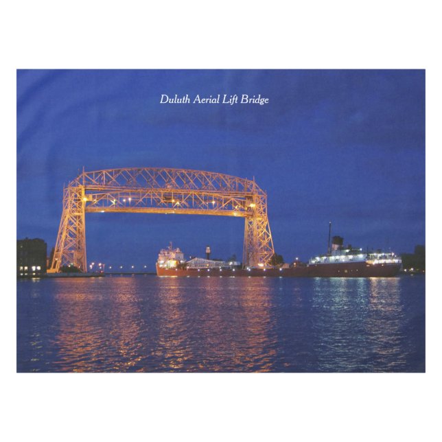 Nappe Duluth Aerial Lift Bridge & John G. Munson (Devant (Horizontal))