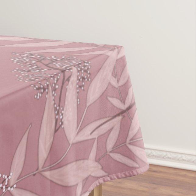 Nappe Dusty Rose rose Mariage Vintage Botanique (In Situ)