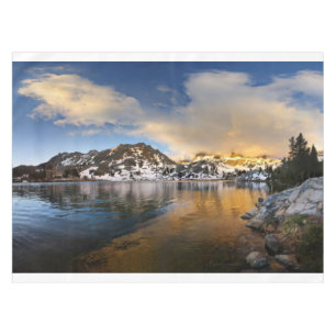 Nappe Ediza Lake Sunset - Sierra Nevada Mounts