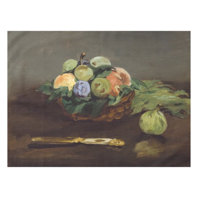 Nappe Edouard Manet - Corbeille de Fruits (Devant (Horizontal))