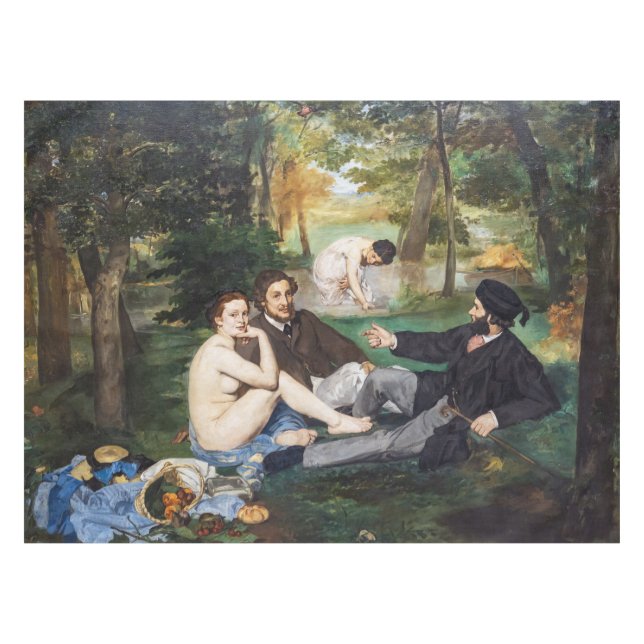Nappe Edouard Manet - Le Déjeuner sur l'Herbe (Devant (Horizontal))