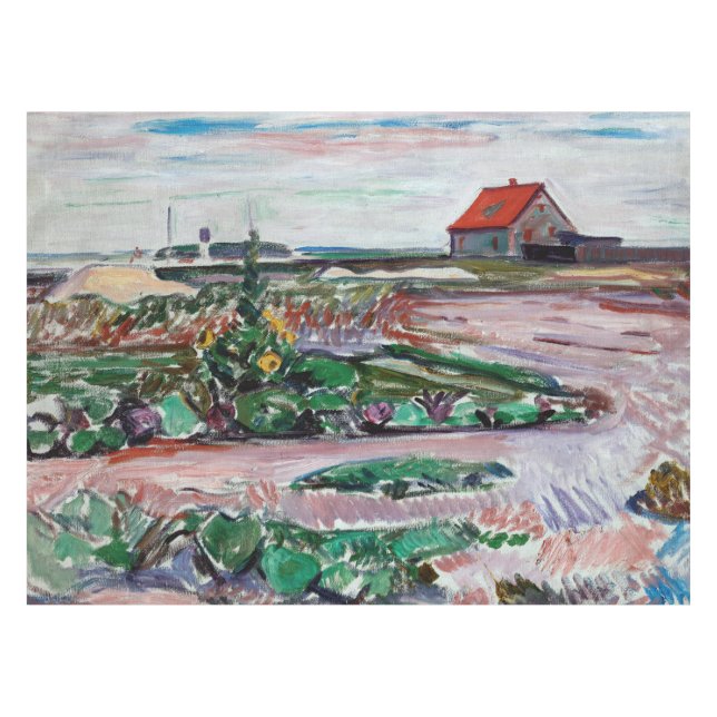 Nappe Edvard Munch - Seashore. Paysage près de Lubeck (Devant (Horizontal))