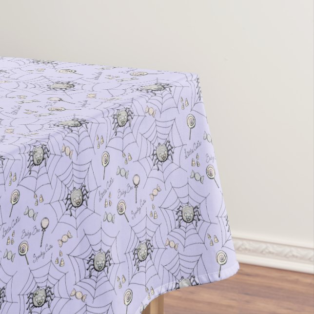 Nappe Éffrayant Cuties Baby Spider, Web & Candy (In Situ)