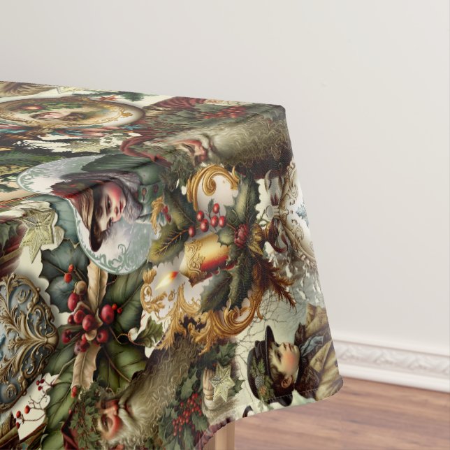 Nappe Élégance de Noël victorien  (In Situ)