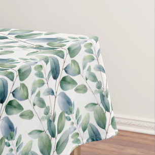 Nappe Elégant Eucalyptus Feuille Green Table Runner