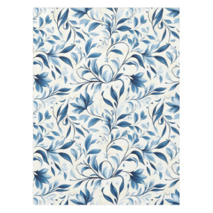 Nappe Élégant Feuilles Blue Paisley - Arrière - plan bla