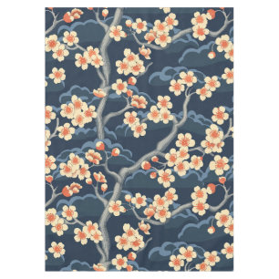 Nappe Élégant Motif sans couture en fleur de cerisier (1