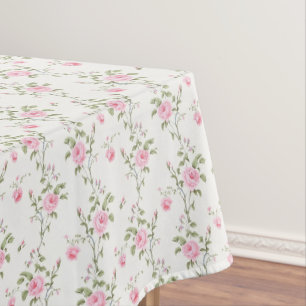 Nappe Élégant rose Roses Fleurs Motif