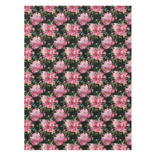 Nappe Elégante aquarelle florale rose bleu magenta