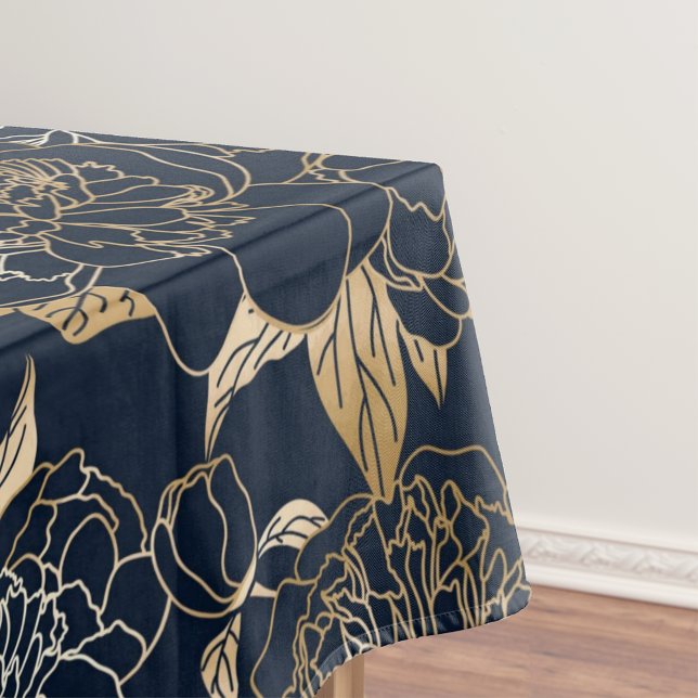 Nappe Elégante aquarelle motif décorative fleurie (Créateur téléchargé)