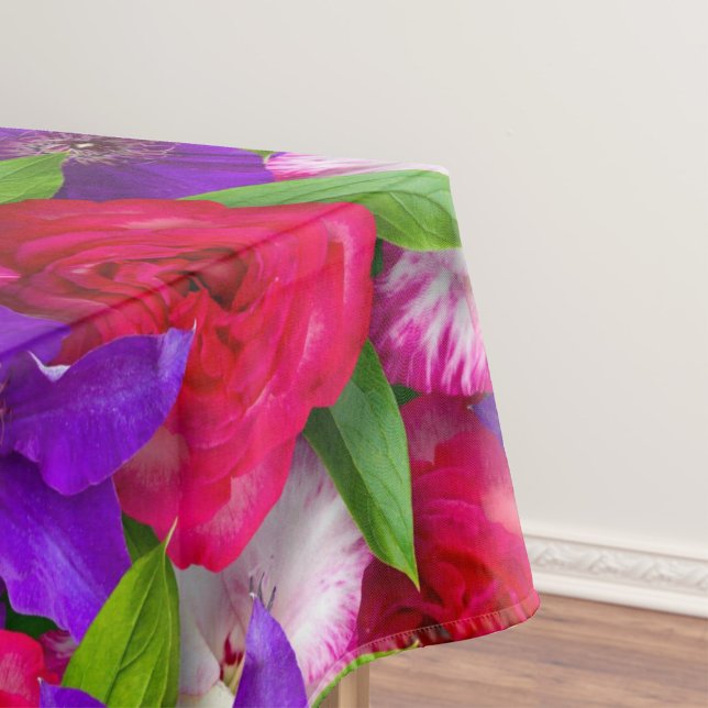 Nappe Elégante aquarelle motif décorative fleurie (Créateur téléchargé)