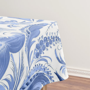 Nappe Elégante aquarelle motif décorative fleurie