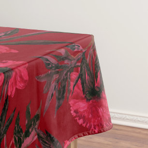 Nappe Elégante aquarelle motif décorative fleurie