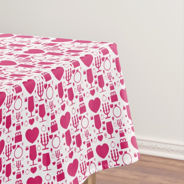 Nappe éléments de motifs de la Saint-Valentin (In Situ)