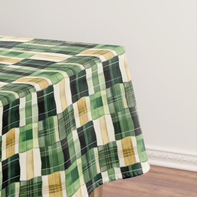 Nappe Emerald Patchwork Plaid (In Situ)