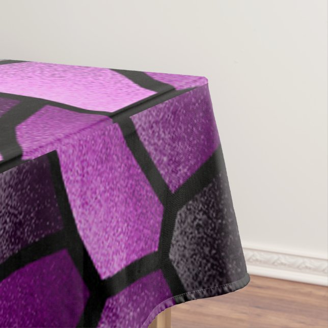 Nappe en mosaïque violette (In Situ)