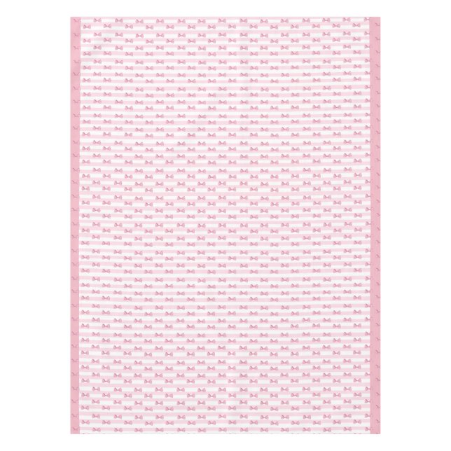 Nappe en tissu de vaches roses (Devant)