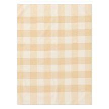 Nappe En vichy Beige Douce - Matin Minimal