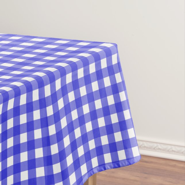 Nappe En vichy bleu royal (In Situ)