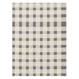 Nappe En vichy Motif d'ivoire pourpre
