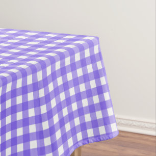 Nappe En vichy périphérique et blanc