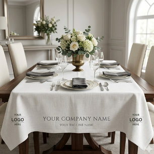 Nappe Entreprise de logo personnalisé Affaires Promo Sal