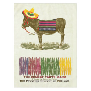 Nappe Éplucher la queue sur l'âne