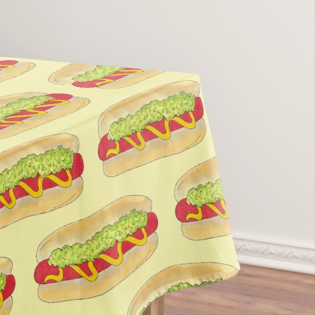 Nappe Été Cuisine Pique-nique Maine Red Snapper Hotdog M (In Situ)