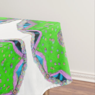 Nappe Étoile florale 8 pointes Aïd