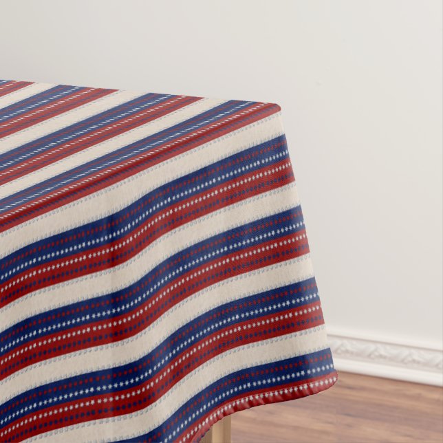 Nappe Etoiles en cuir Stars-Stripes-52x70 TABLECLOTH (In Situ)