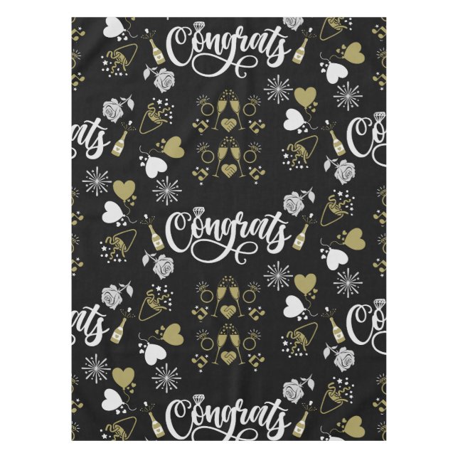 Nappe Faire sauter le champagne fête de célébration (Devant)