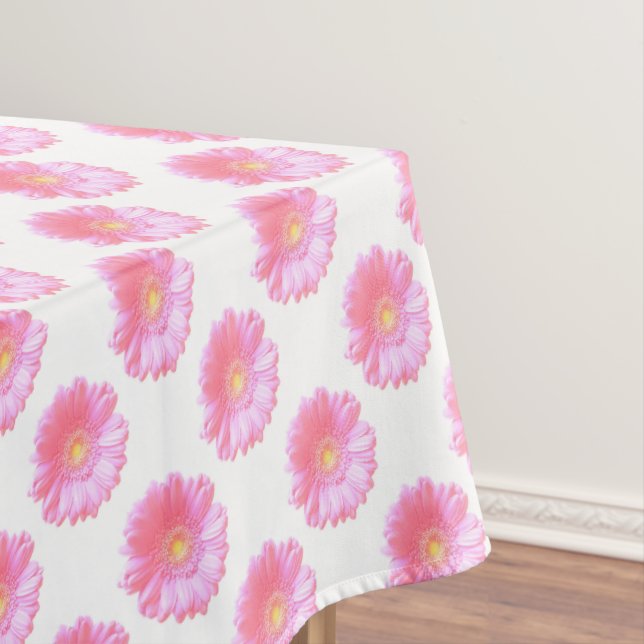 Nappe Faisée de gerbera rose pâle (In Situ)