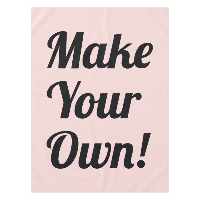 Nappe Faites une coutume imprimée (Devant)