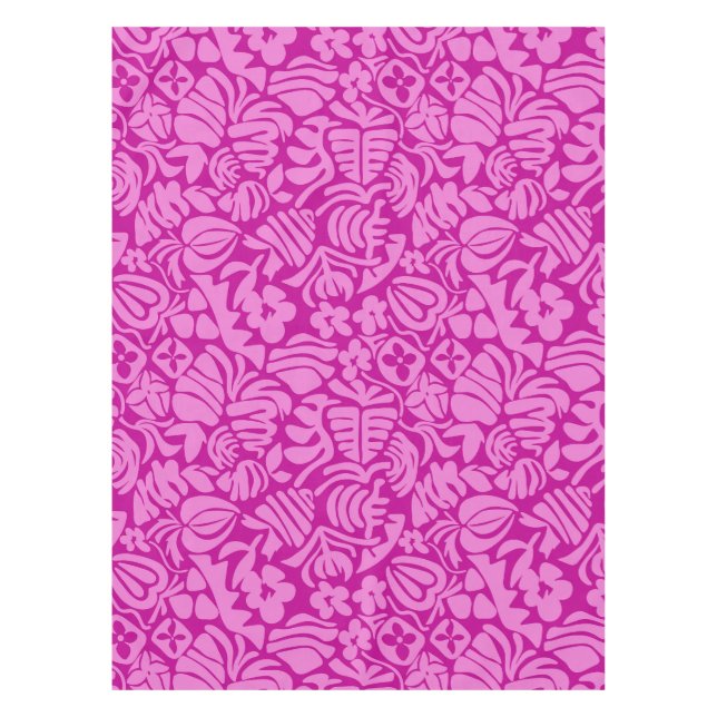Nappe Fantaisie de fraise en rose (Devant)