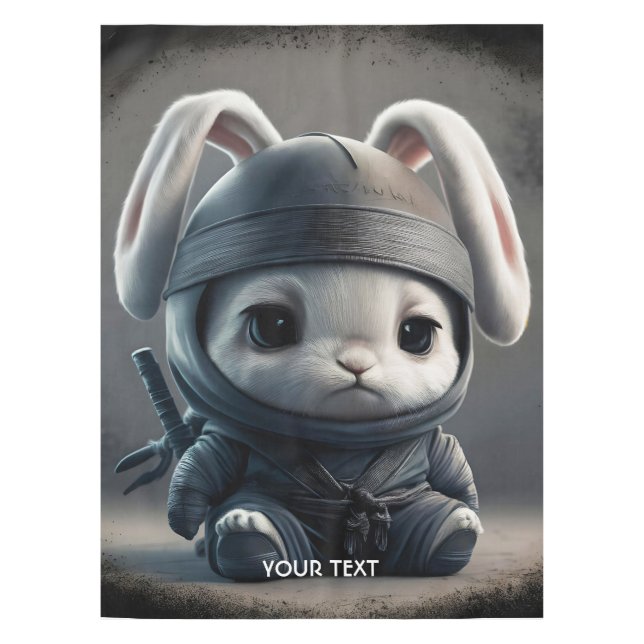 Nappe Fantastique Cute Bunny Ninja Katana (Devant)