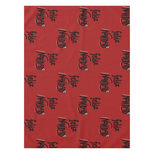 Nappe Feliz Navidad (Devant)
