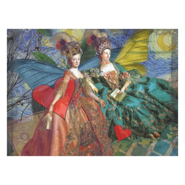 Nappe Femme Papillon Capricieuse Gémeaux Gothique Classi (Devant (Horizontal))