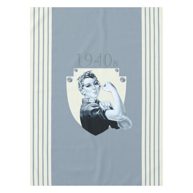 Nappe Femmes patriotiques vintages des années 1940 penda (Devant)