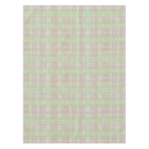 Nappe Ferme Plaid Neutre Sauge