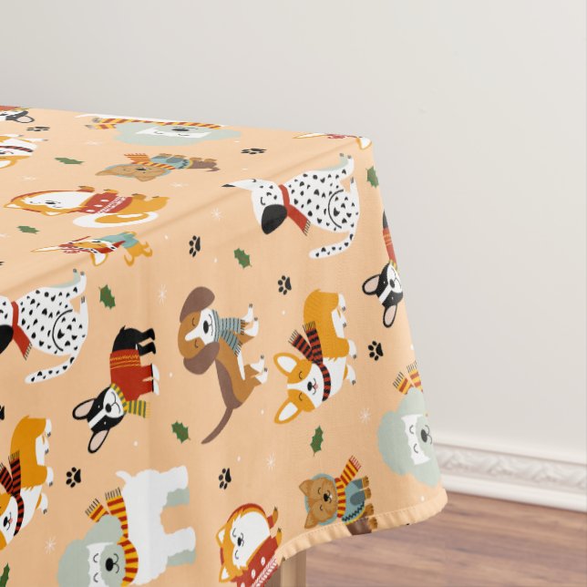 Nappe Festive Winter Puppy Scarves (In Situ)