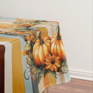 Nappe Fête citrouille Halloween Thanksgiving Automne No4