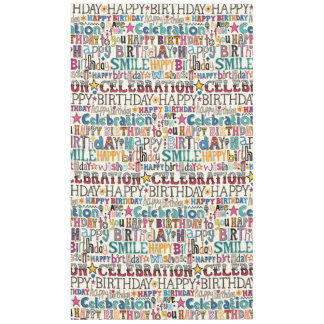 Nappe fête d'anniversaire