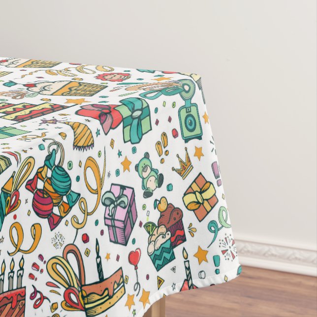 Nappe Fête d'anniversaire (In Situ)
