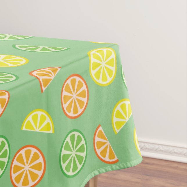 Nappe Fête d'anniversaire de Citrus Slice (In Situ)