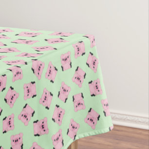 Nappe Fête d'anniversaire de cochon
