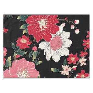 Nappe Fête d'anniversaire Japon fleur de cerisier coloré