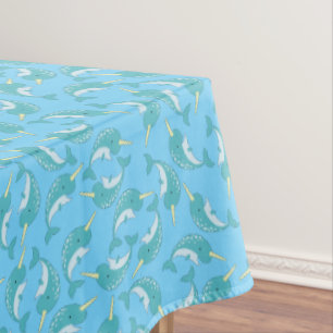 Nappe Fête d'anniversaire Narwhal