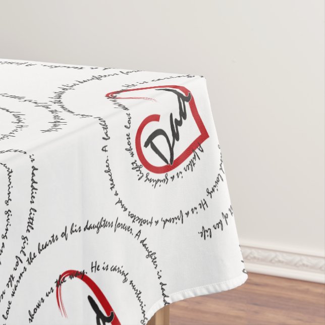 Nappe Fête des pères Papa Heart (In Situ)